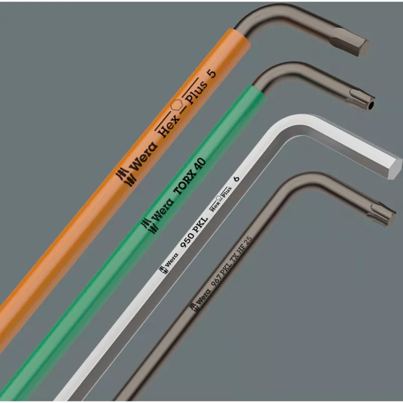 Wera 967/9 TX XL Torx L-sleutelset, 9-delig