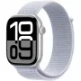 APPLE Watch Series 10 GPS 46 mm zilveren aluminium behuizing met Blue Cloud Sport Loop