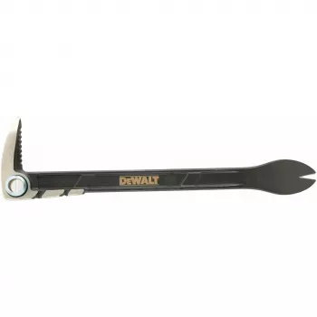 DeWalt DWHT0-55524 Precisie koevoet / spijkertrekker, puntig, 254 mm, Zwart