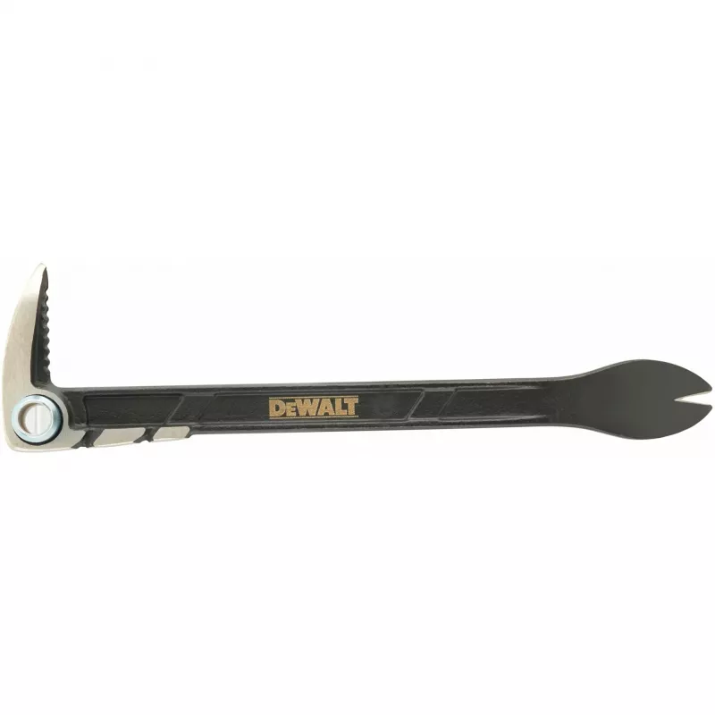 DeWalt DWHT0-55524 Precisie koevoet / spijkertrekker, puntig, 254 mm, Zwart