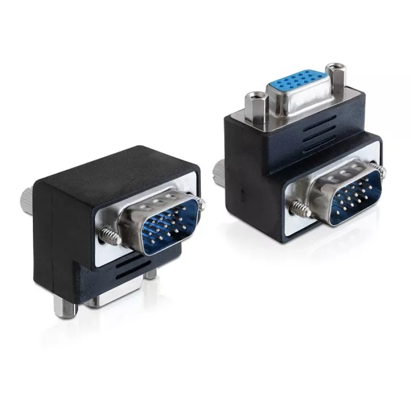 VGA haakse adapter DeLOCK 65247