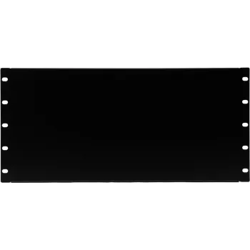 19-inch frontpaneel Omnitronic Z-19U staal zwart 5U (5HE)