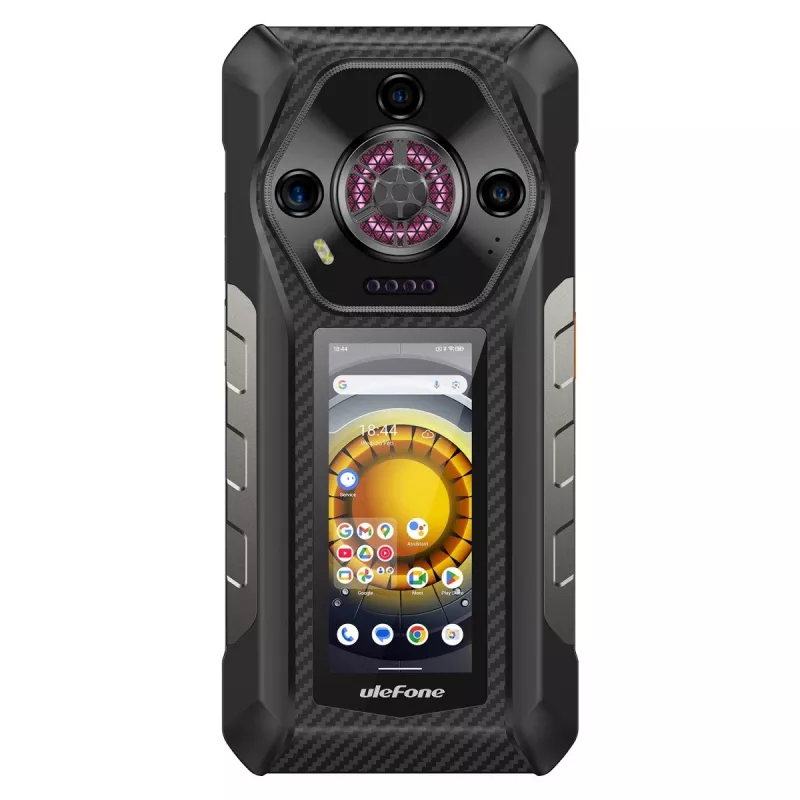 Ulefone Armor 30 Pro 5G UF-A30P smartphone, 6,95 inch, 16 GB RAM, 512 GB, IP69K, Android 14, 12800 mAh, zwart