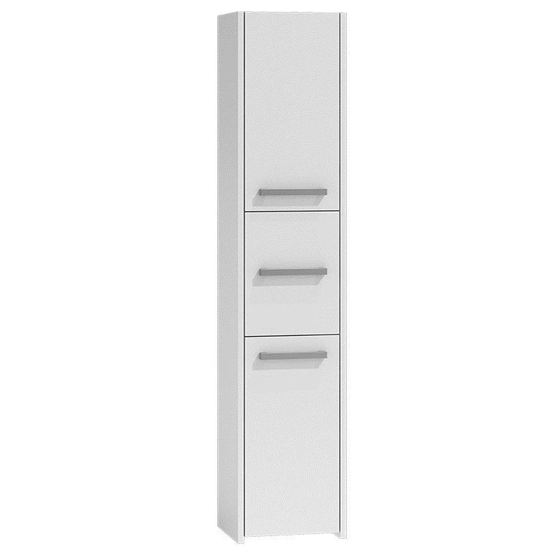 Badkamer-kast Top e shop S43 BIEL — vrijstaand, 6 legplanken, 400×300×1700 mm, wit