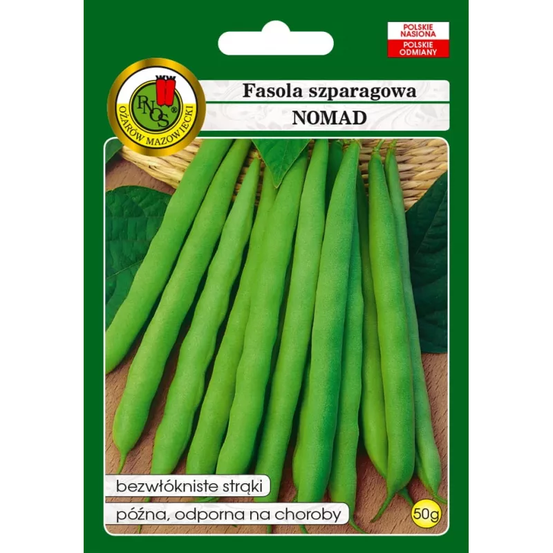 Nomad Green Dwarf bonenzaden, 50g - groentezaden