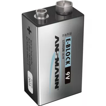 Wegwerpbatterij Ansmann 9V E-Block