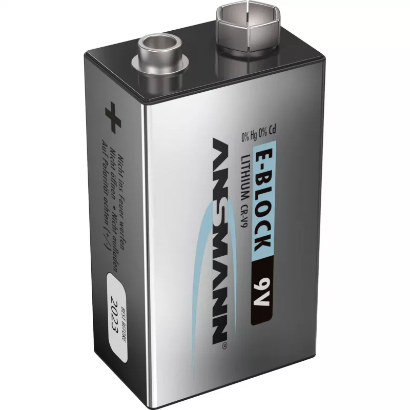 wegwerpbatterij Ansmann 9V E-blok