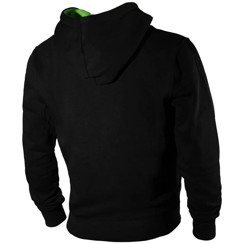 GamersWear SPROUT Basic zip-hoodie maat M zwart/groen