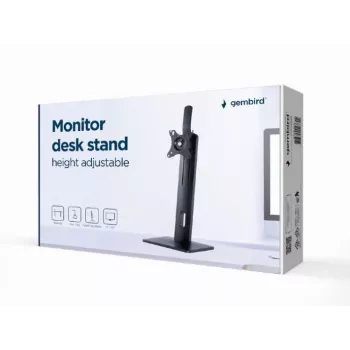 Gembird MS-D1-01 monitor tafelstandaard in hoogte verstelbaar zwart