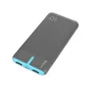 Powerbank EnerGo 10000mAh grijs-blauw