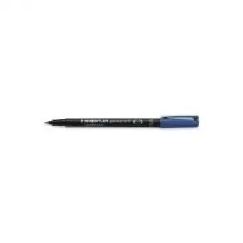 Permanentmarker Staedtler 313-2 ronde punt blauw 10 stuks