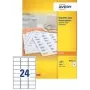 Zelfklevende etiketten Avery laseretiketten wit 105 x 58mm DPS10 1000 stuks