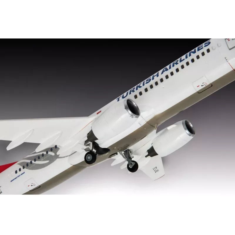 Kunststof modelvliegtuig REVELL Boeing 737-800 Turkish Air schaal 1:144