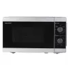 Sharp YC-MG01E-S combimagnetron met grill, 20 l, 800 W, vrijstaand, zilver/zwart