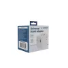 Reisvoeding GEMBIRD TPA-1A2C20-01-W — 20 W, USB-A (18 W) + 2× USB-C (20 W), stekker type E, wit