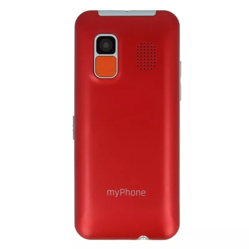 myPhone Halo Easy 4,32 cm (1,7 inch) 70 g grijs, rood instap-telefoon