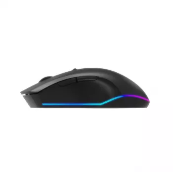 Draadloze optische RF-muis Gembird MUSGW-6BL-02 — rechtshandig, 3200 DPI, 6 knoppen, zwart, RGB
