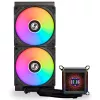 Lian Li GA II LCD processor-vloeistofkoelingsset 12 cm wit