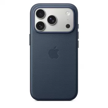 Cover Apple iPhone 17 Pro TechWoven Case met MagSafe blauw