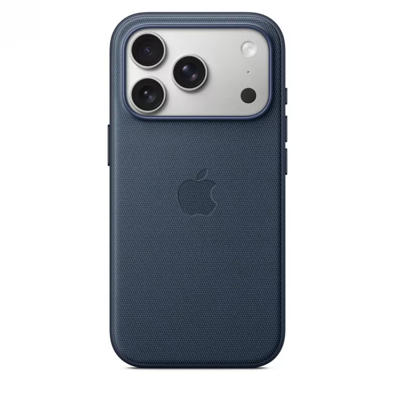 Cover Apple iPhone 17 Pro TechWoven Case met MagSafe blauw