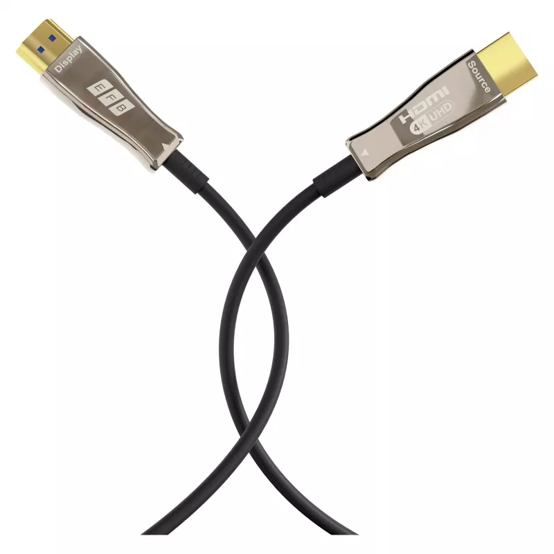 EFB Elektronik HDMI glasvezelkabel AOC Active 4K60Hz zwart - Digitaal/Display/Video - 50 m (HDMI-20-00010)