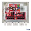 Outdoor-PoE-switch ATTE IP-9-11-L2 10-poorts — model 16806, outdoor-geschikte Power over Ethernet