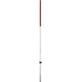 Laserliner FLEXI LEVELING STAFF RED rood