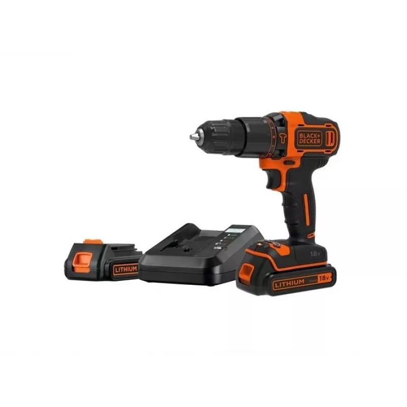 Black & Decker BDCHD18K1B2-QW boormachine 1400 t/min