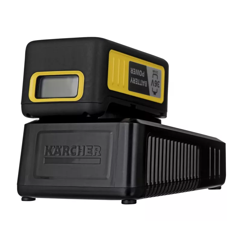 Accu- & laderset Kärcher Starter Kit Battery Power 36/25 — 36 V, 2500 mAh, geel