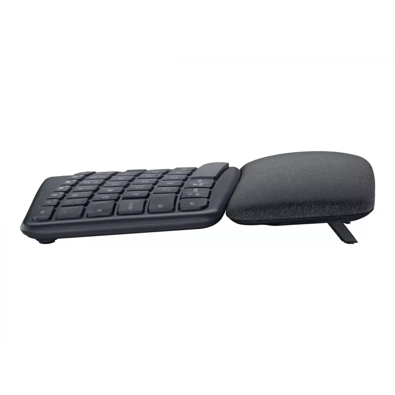Logitech ERGO K860 - toetsenbord - draadloos - 2,4 GHz, Bluetooth 5.0 - QWERTY - Spaans - grafiet