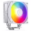 CPU-koeler Jonsbo CB40 WHITE ARGB, PWM-regeling, ARGB-verlichting, compacte tower, wit