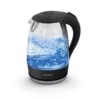 Esperanza - waterkoker Salto Angel EKK011K 2200W 1,7l zwart (EKK011K)