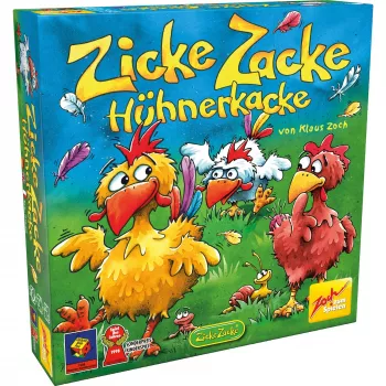 Zicke Zacke Chicken Cha Cha Cha, bordspel Kinderspiel des Jahres 1998