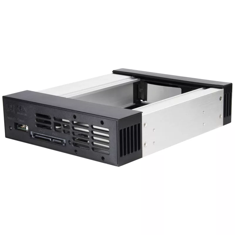SilverStone FS301 - 13,3 cm (5.25 inch) - opslagdrivebehuizing - 3.5 inch - SATA - Serial Attached SCSI (SAS) - SAS - SATA - 3.5