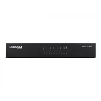 LANCOM 2100EF – SD-WAN-gateway – met glasvezel en Ethernet – 1GbE, 2.5GbE – 1U – cloudbeheerd – tafel-/rackmontage (61109)
