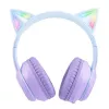 Headset Onikuma B90 gaming-headset blauw/paars