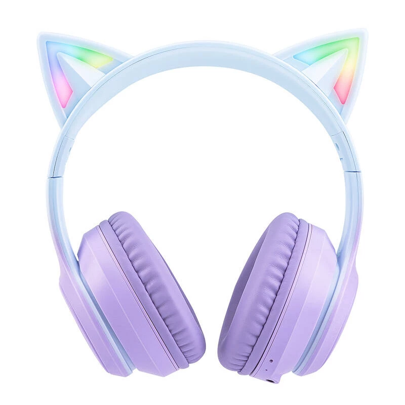 Headset Onikuma B90 gaming-headset blauw/paars