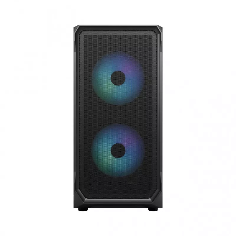 Fractal Design Focus 2 RGB Tempered Glass mid tower ATX pc-behuizing - zwart