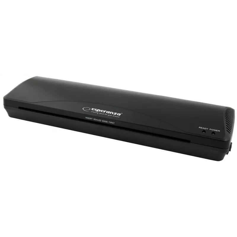 Esperanza EFL003 lamineerapparaat koud-/heetlamineerapparaat 250 mm/min zwart