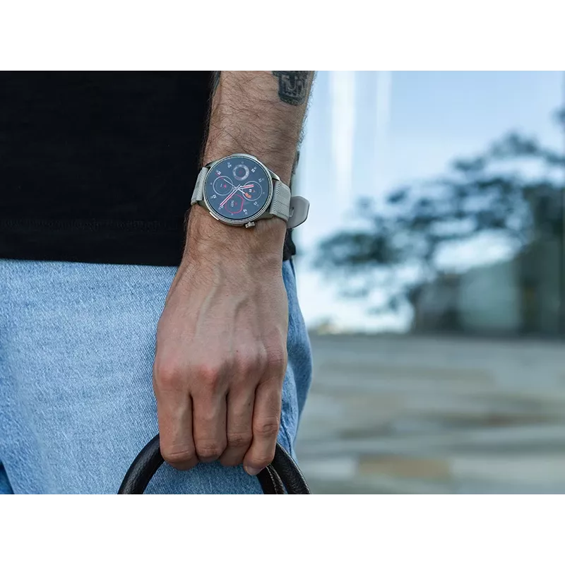 Smartwatch TRACER SM7 Astral Starlight — Bluetooth, hartslagmeter