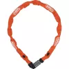ABUS 1200/110 Web 57657 kettingslot, gehard staal, 3-cijferige combinatie, 1100 mm, oranje