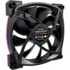 MONTECH RX140 PWM 140mm ARGB Reverse-Blade behuizingsventilator - zwart
