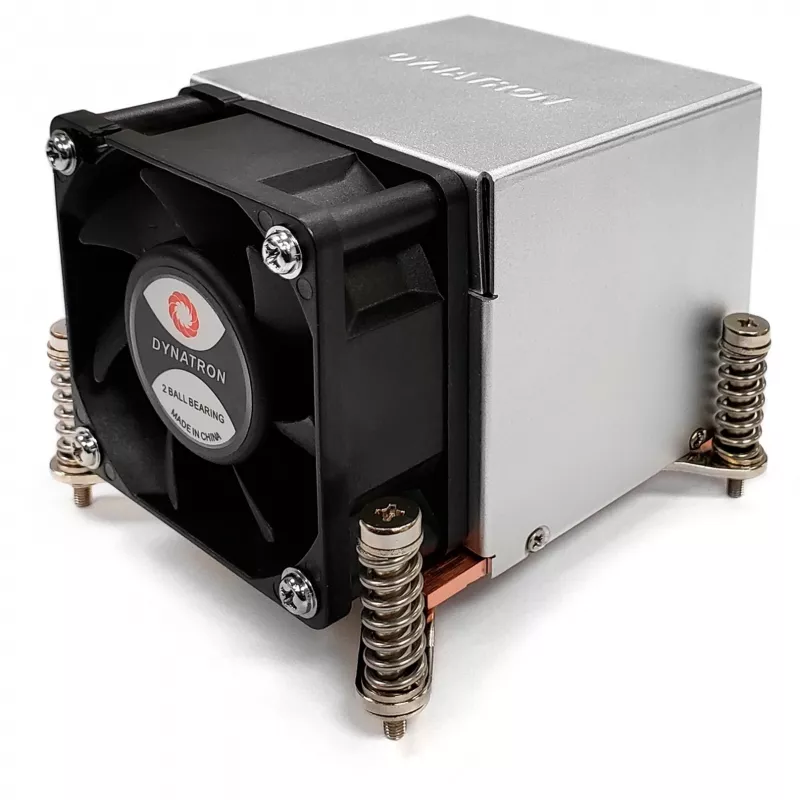Inter-Tech K-650 processorkoeler 6 cm aluminium – zwart (88885510)