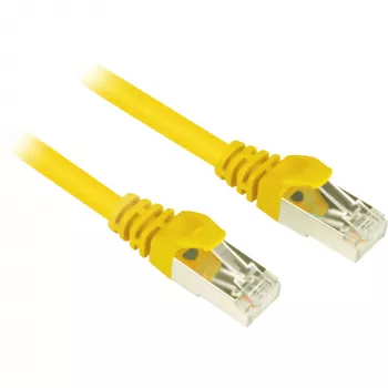 Sharkoon Ethernet-patchkabel geel