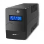 Qoltec Monolith UPS (uninterruptible power supply) dubbelconversie (online) 0,45 kVA 240 W 2 stopcontacten