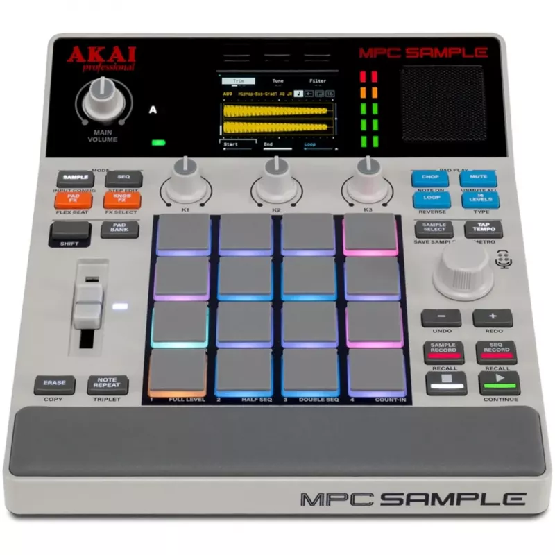 AKAI MPC SAMPLE - draagbare sampler/groovebox