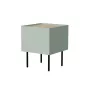 Nachtkastje Cama Meble FELLINI 40x41x60, olijf met geoliede eikenplaat, 1 lade, 2-pack