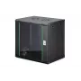 Wandmontage-kast DIGITUS Dynamic-N 12U, 600x450 mm (BxD), IP20, slot met sleutel, ongemonteerd