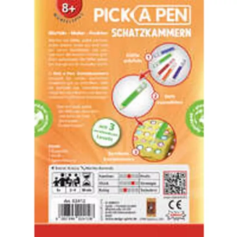 Pick a Pen: Schatkamers, puzzelspel