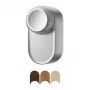 Slim deurslot SwitchBot W5600000S zilver – Bluetooth-connectiviteit, compatibel met standaard insteeksloten
